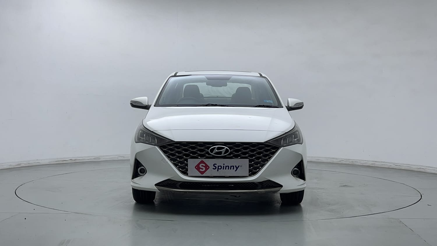 Used 2021 Hyundai Verna SX (O) 1.5 VTVT IVT Petrol Automatic exterior FRONT VIEW