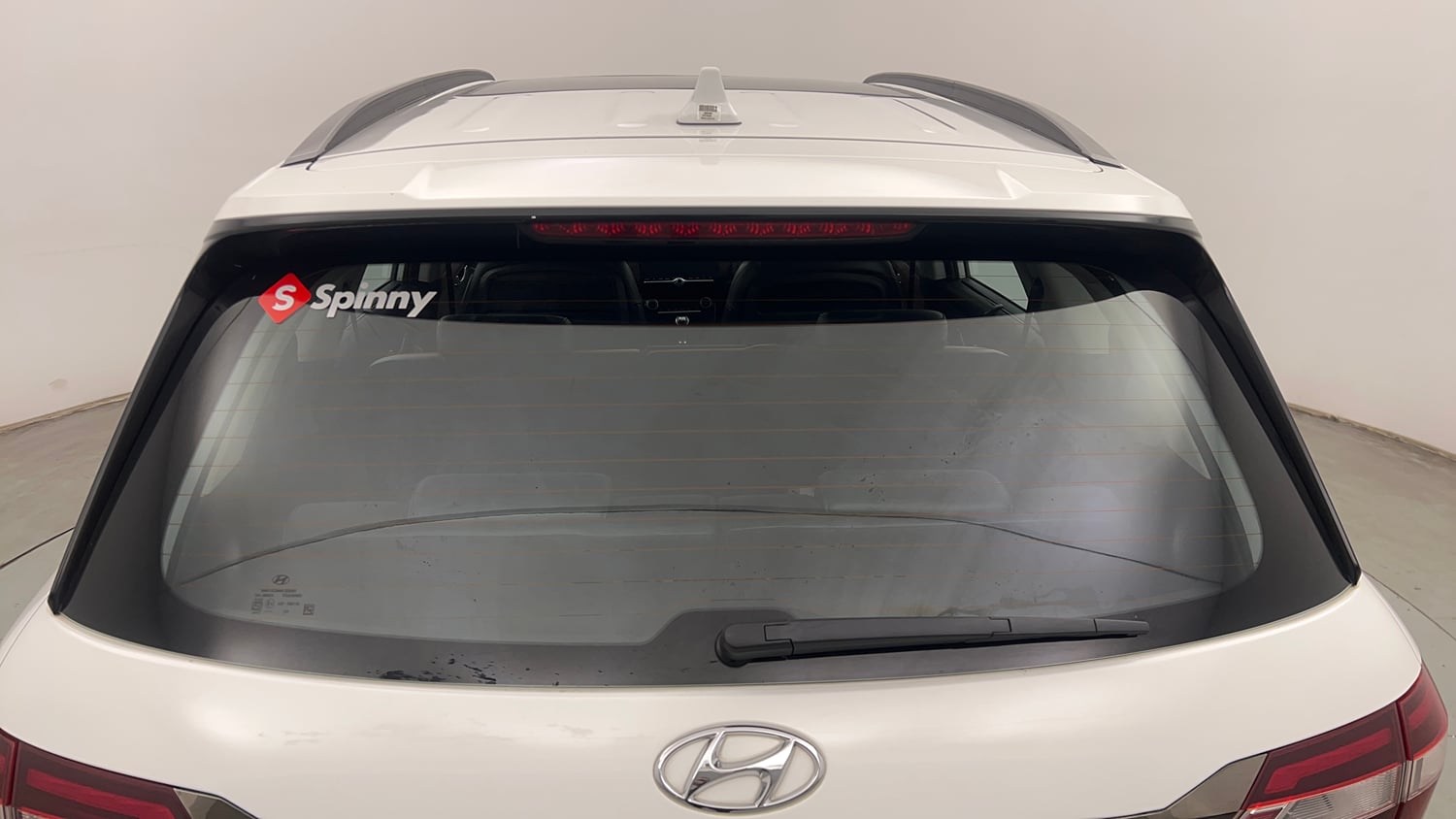Used 2023 Hyundai Alcazar Platinum 7 STR 1.5 Turbo Petrol Petrol Manual exterior BACK WINDSHIELD VIEW