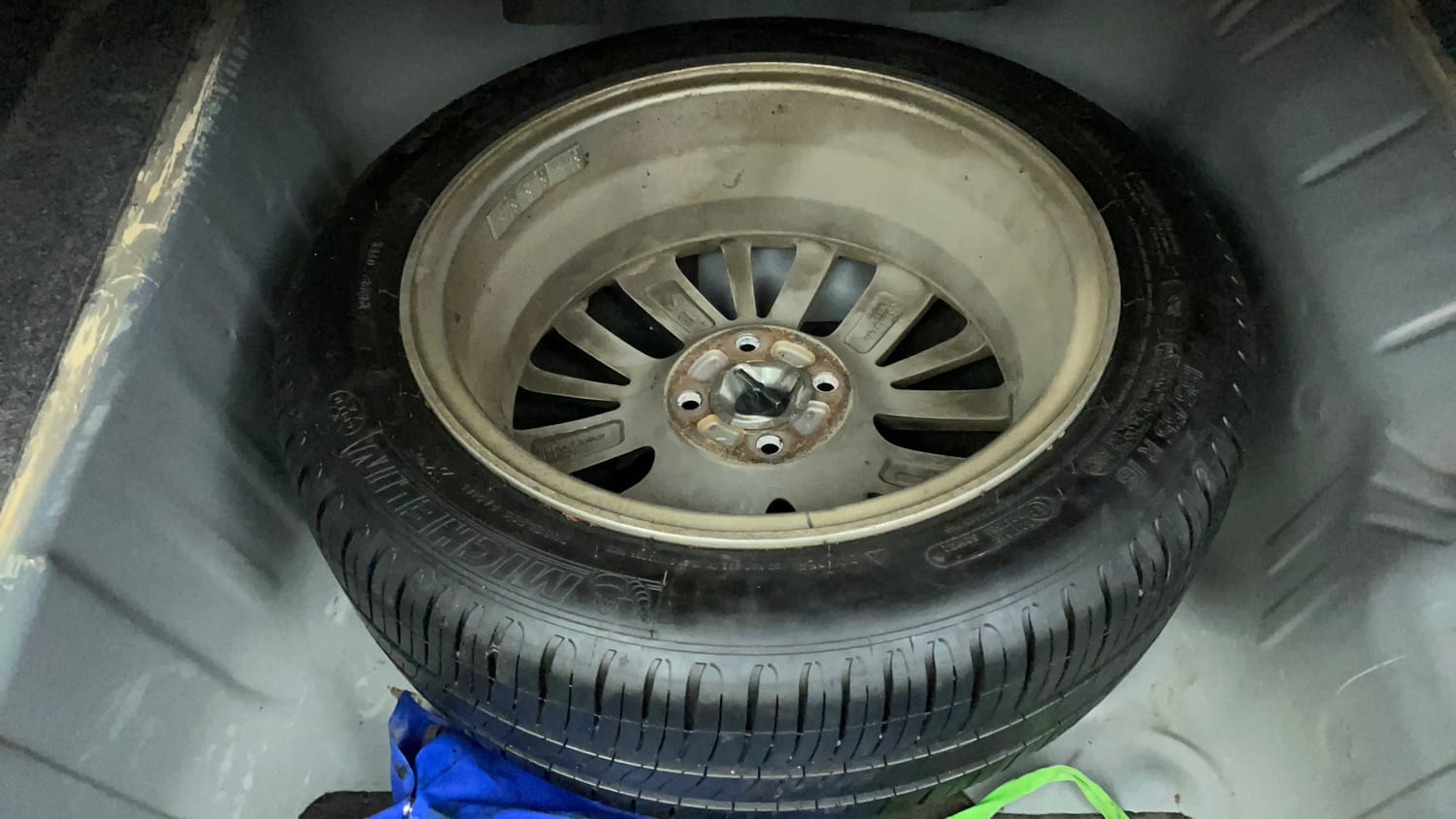 Used 2022 Honda City ZX CVT Petrol Petrol Automatic tyres SPARE TYRE VIEW