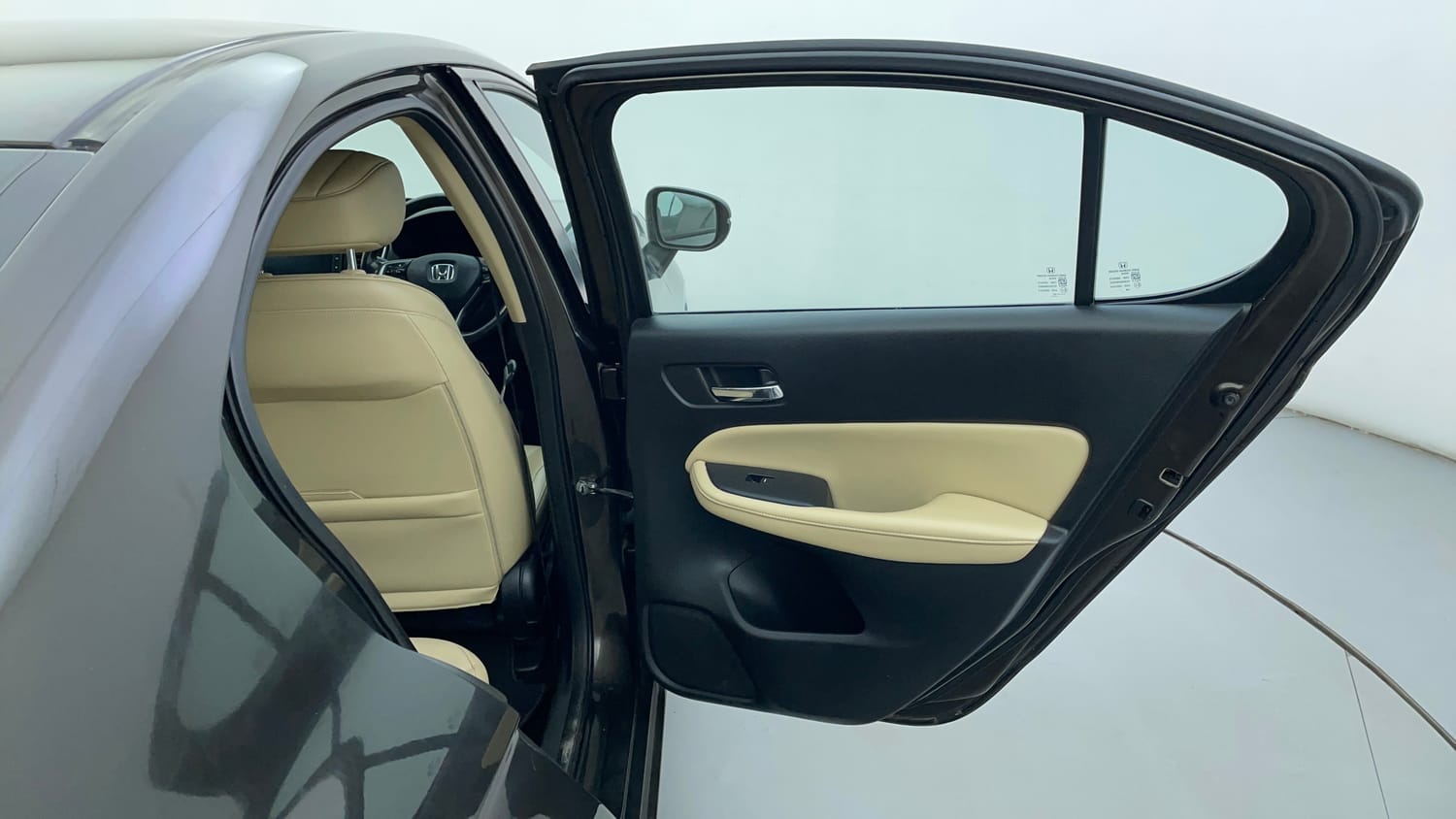 Used 2022 Honda City ZX CVT Petrol Petrol Automatic interior RIGHT REAR DOOR OPEN VIEW