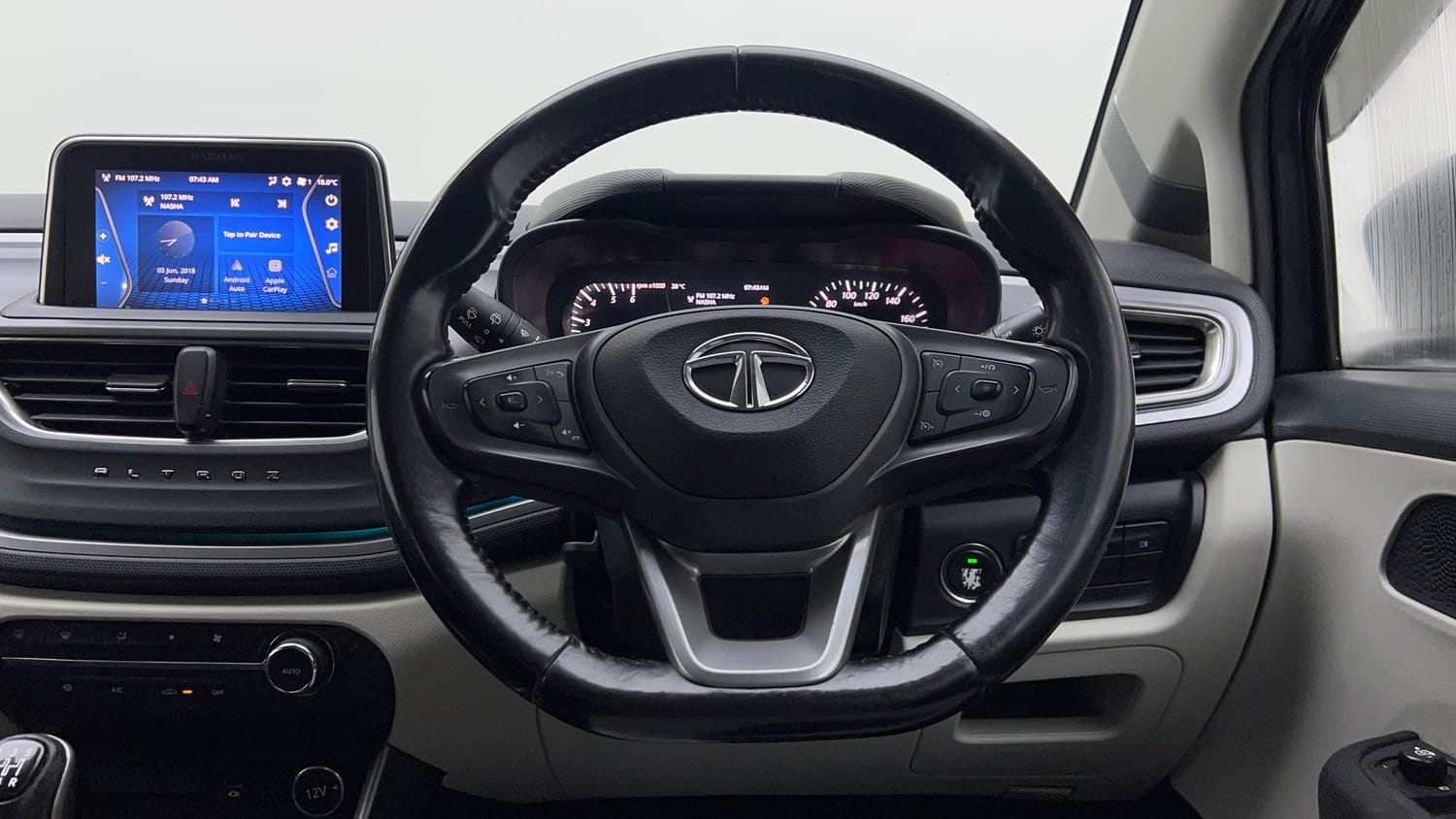 Used 2021 Tata Altroz XZ Plus Diesel Diesel Manual interior STEERING VIEW