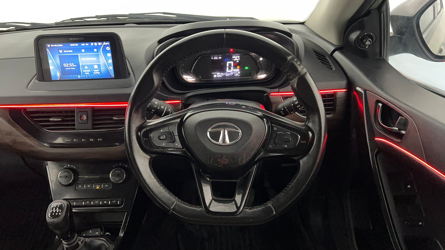 Used 2022 Tata Nexon XZ Plus Kaziranga Petrol Manual interior STEERING VIEW