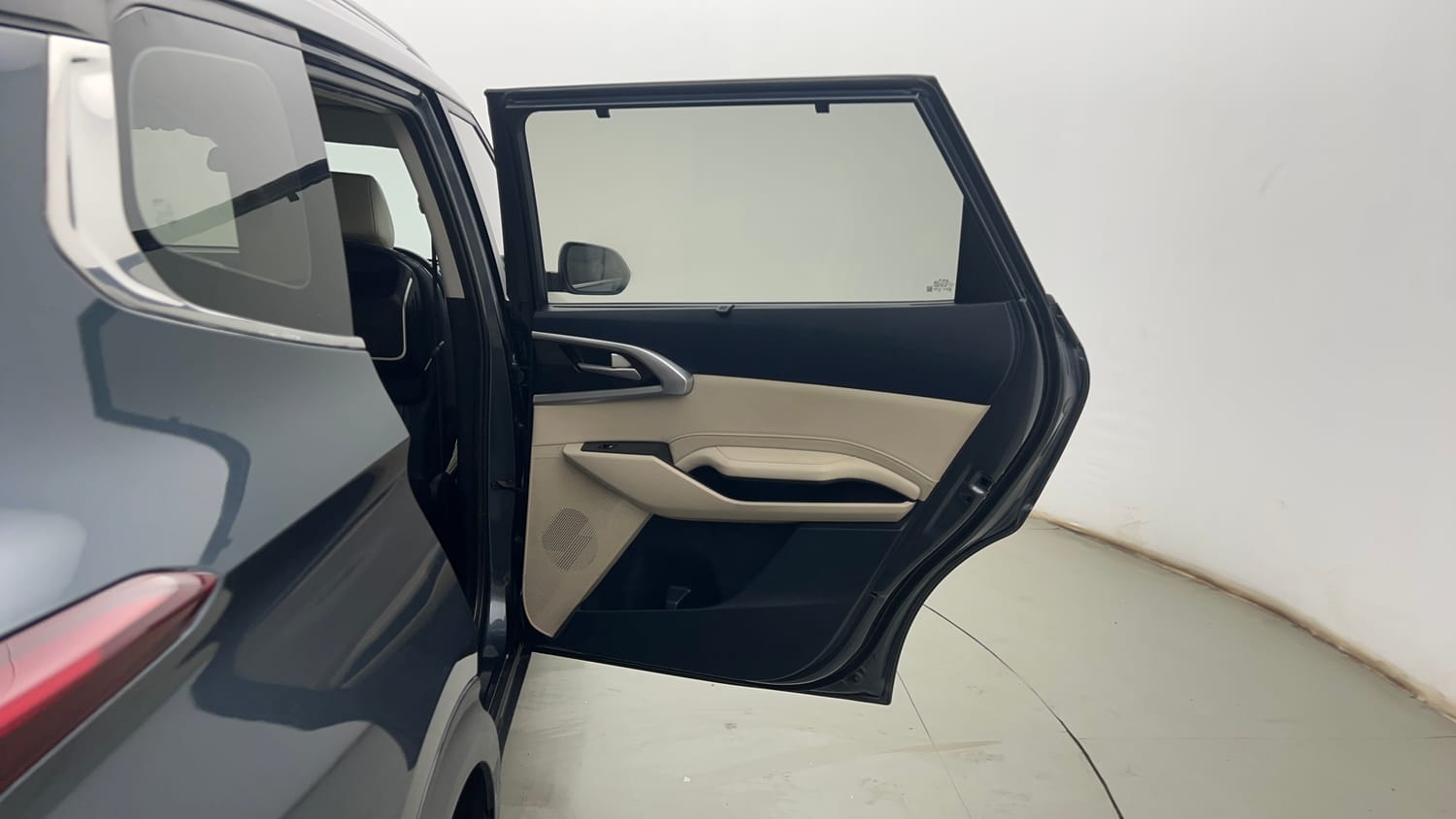 Used 2022 Kia Carens Luxury 1.5 Diesel 7 STR Diesel Manual interior RIGHT REAR DOOR OPEN VIEW