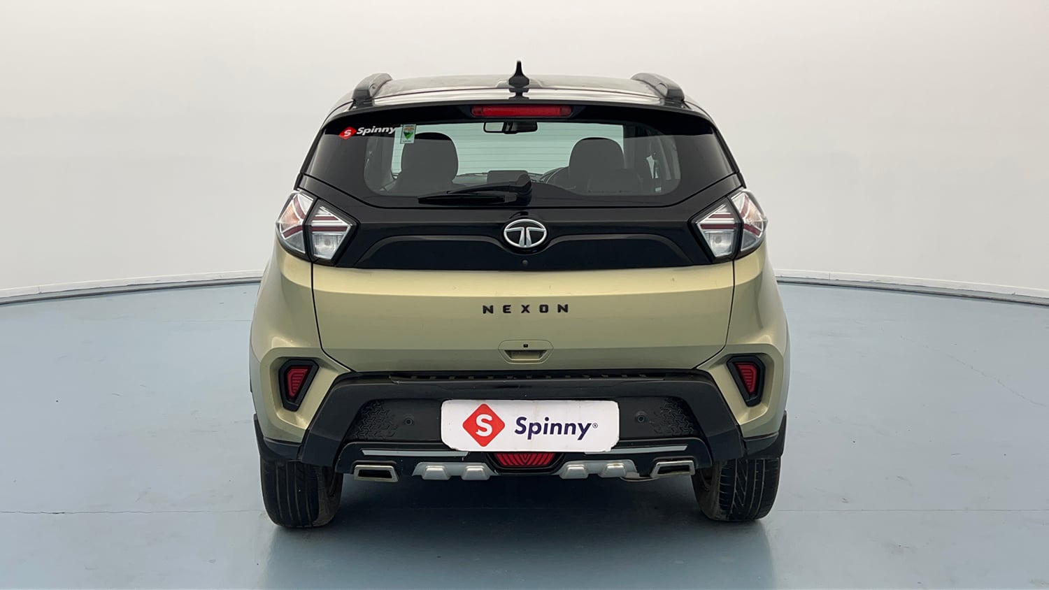 Used 2022 Tata Nexon XZ Plus Kaziranga Petrol Manual exterior BACK VIEW