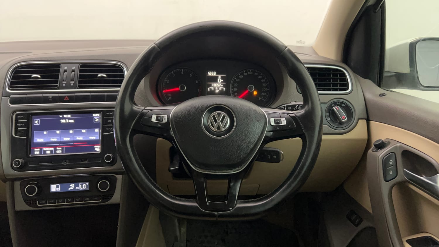 Used 2020 Volkswagen Vento Highline 1.0L TSI Petrol Manual interior STEERING VIEW