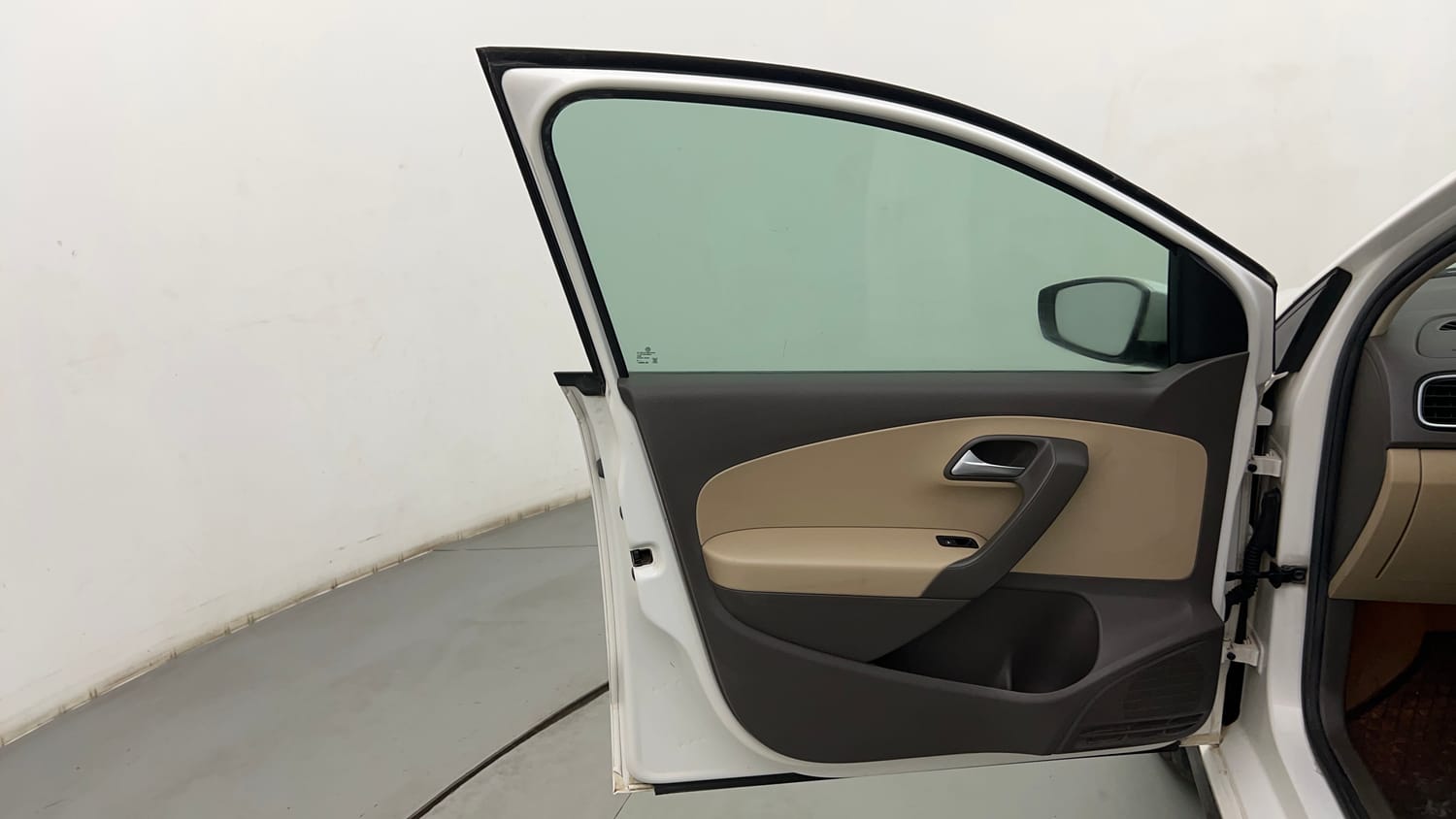 Used 2020 Volkswagen Vento Highline 1.0L TSI Petrol Manual interior LEFT FRONT DOOR OPEN VIEW