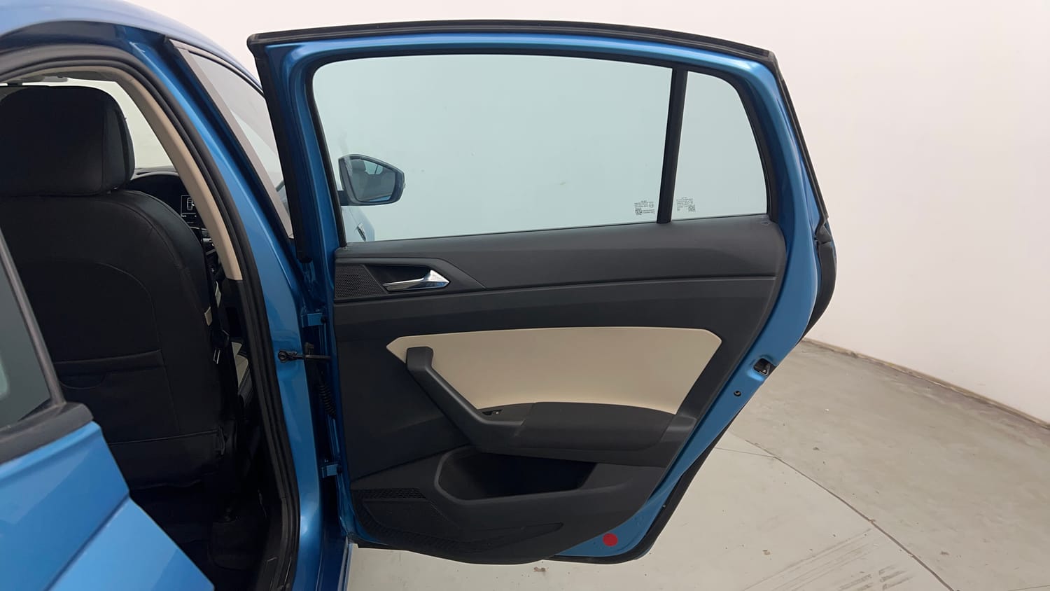 Used 2022 Skoda Slavia Ambition 1.0L TSI AT Petrol Automatic interior RIGHT REAR DOOR OPEN VIEW