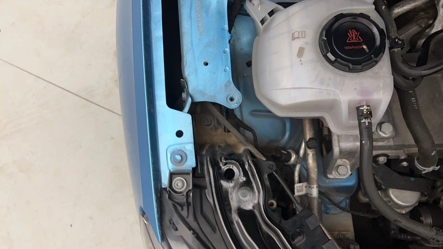 Used 2022 Skoda Slavia Ambition 1.0L TSI AT Petrol Automatic engine ENGINE RIGHT SIDE VIEW