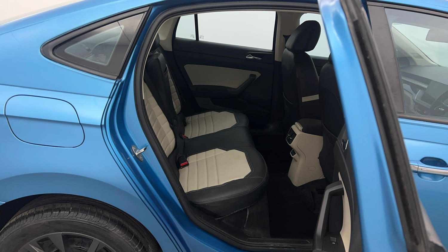 Used 2022 Skoda Slavia Ambition 1.0L TSI AT Petrol Automatic interior RIGHT SIDE REAR DOOR CABIN VIEW