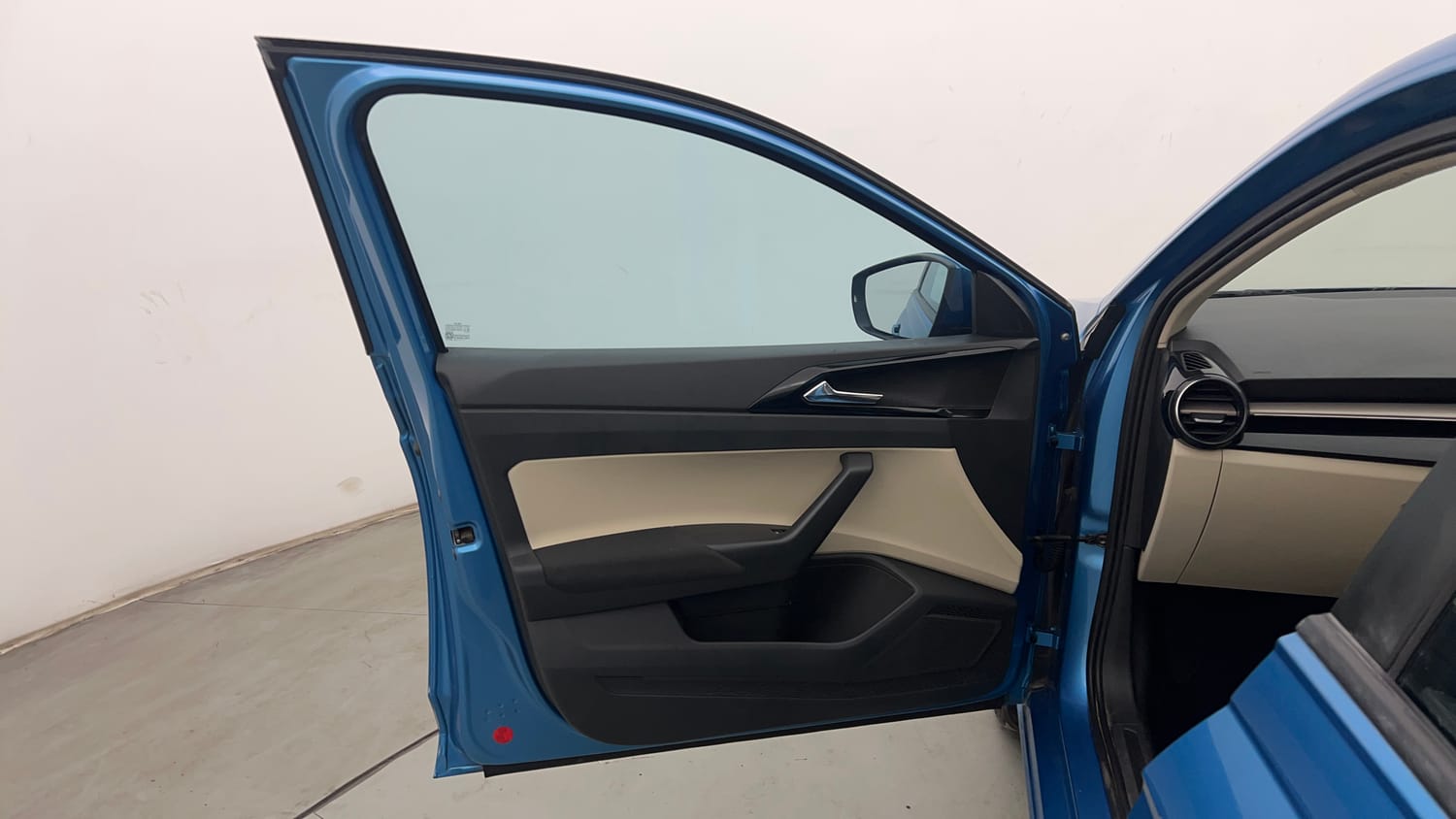 Used 2022 Skoda Slavia Ambition 1.0L TSI AT Petrol Automatic interior LEFT FRONT DOOR OPEN VIEW