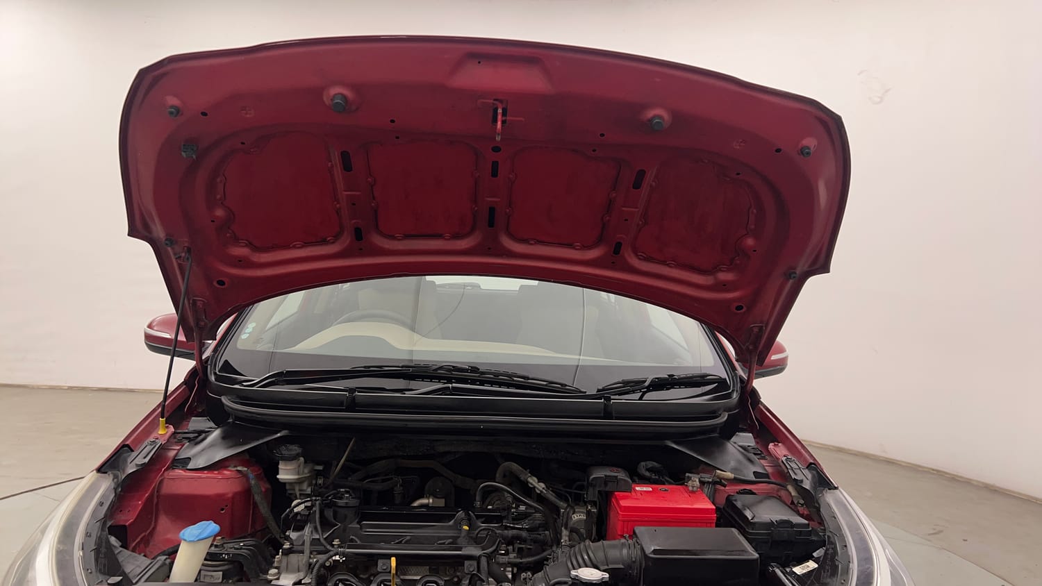 Used 2014 Hyundai Elite i20 Asta 1.2 Petrol Manual engine ENGINE & BONNET OPEN FRONT VIEW