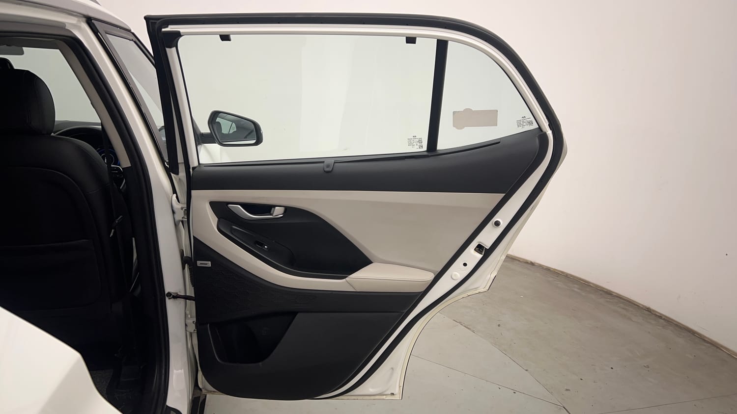 Used 2022 Hyundai Creta SX (O) 1.5 Petrol IVT Petrol Automatic interior RIGHT REAR DOOR OPEN VIEW