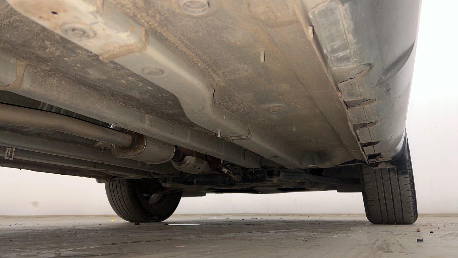 Used 2022 Hyundai Creta SX (O) 1.5 Petrol IVT Petrol Automatic extra REAR RIGHT UNDERBODY VIEW