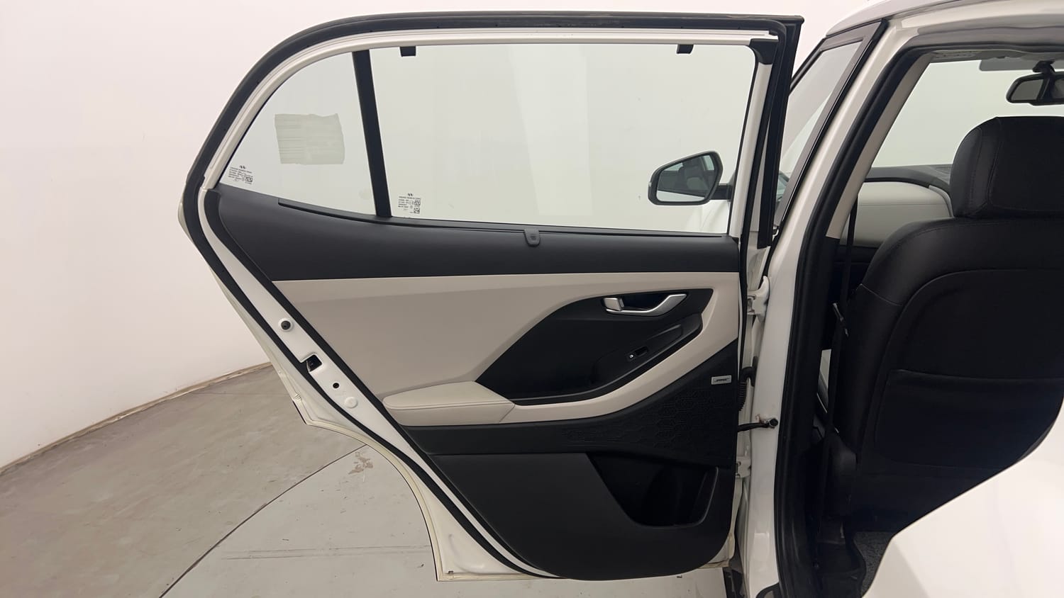 Used 2022 Hyundai Creta SX (O) 1.5 Petrol IVT Petrol Automatic interior LEFT REAR DOOR OPEN VIEW