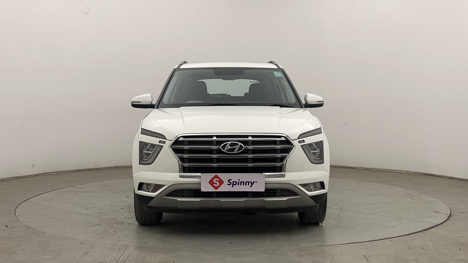 Used 2022 Hyundai Creta SX (O) 1.5 Petrol IVT Petrol Automatic exterior FRONT VIEW