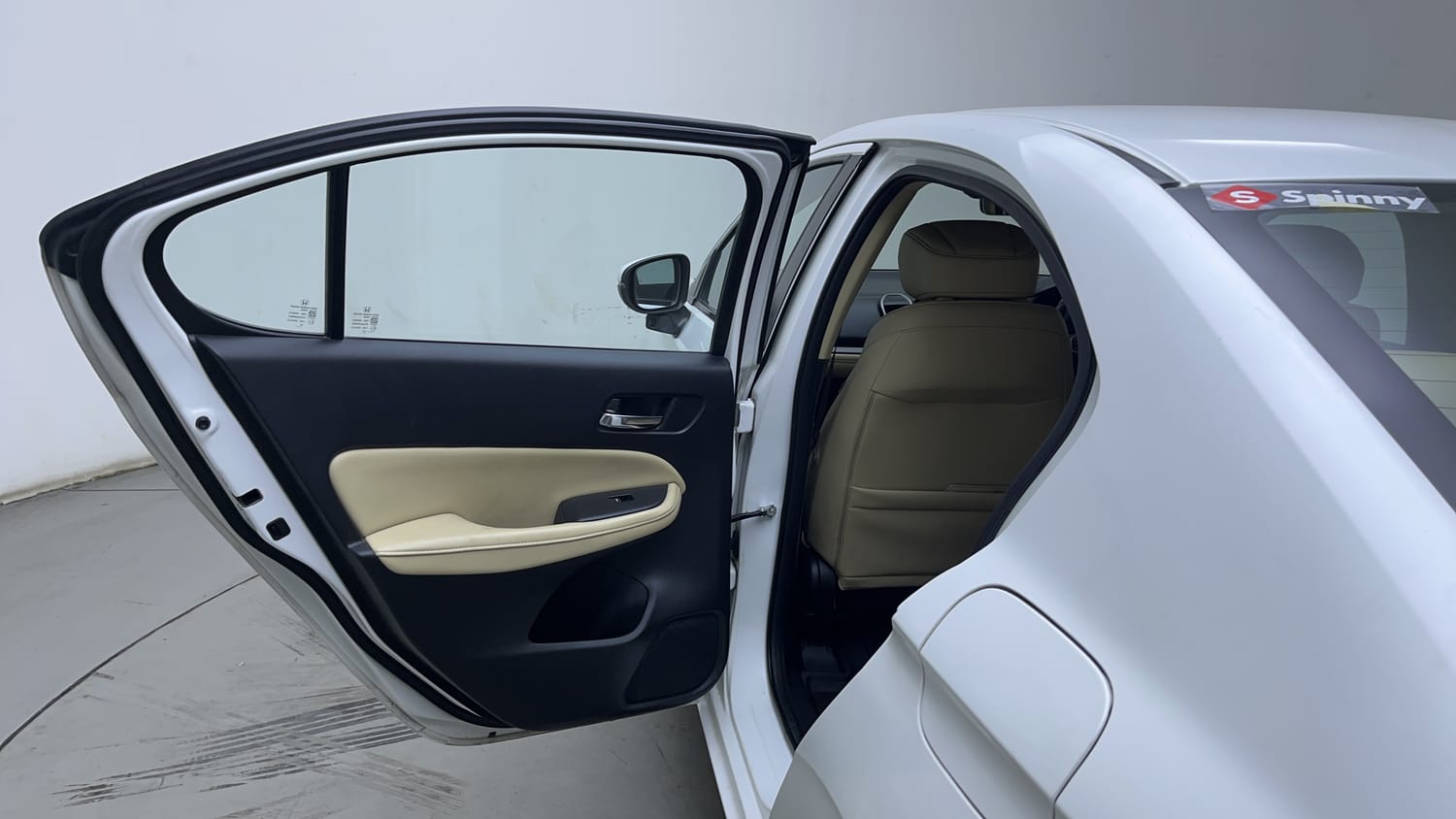 Used 2023 Honda City ZX Petrol CVT Petrol Automatic interior LEFT REAR DOOR OPEN VIEW