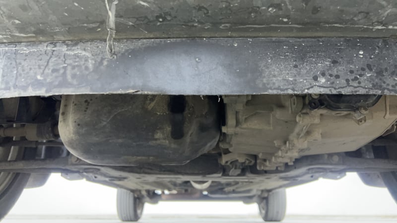 Used 2018 Ford EcoSport Titanium + 1.5L Ti-VCT AT Petrol Automatic extra FRONT LEFT UNDERBODY VIEW