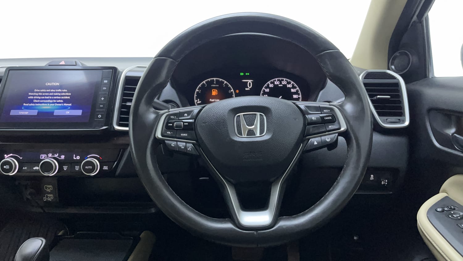 Used 2023 Honda City ZX Petrol CVT Petrol Automatic interior STEERING VIEW