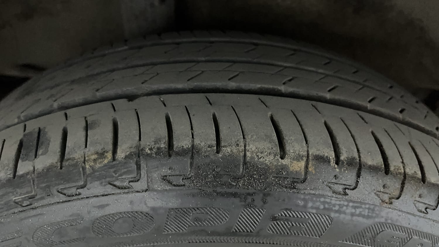 Used 2023 Honda City ZX Petrol CVT Petrol Automatic tyres RIGHT REAR TYRE TREAD VIEW