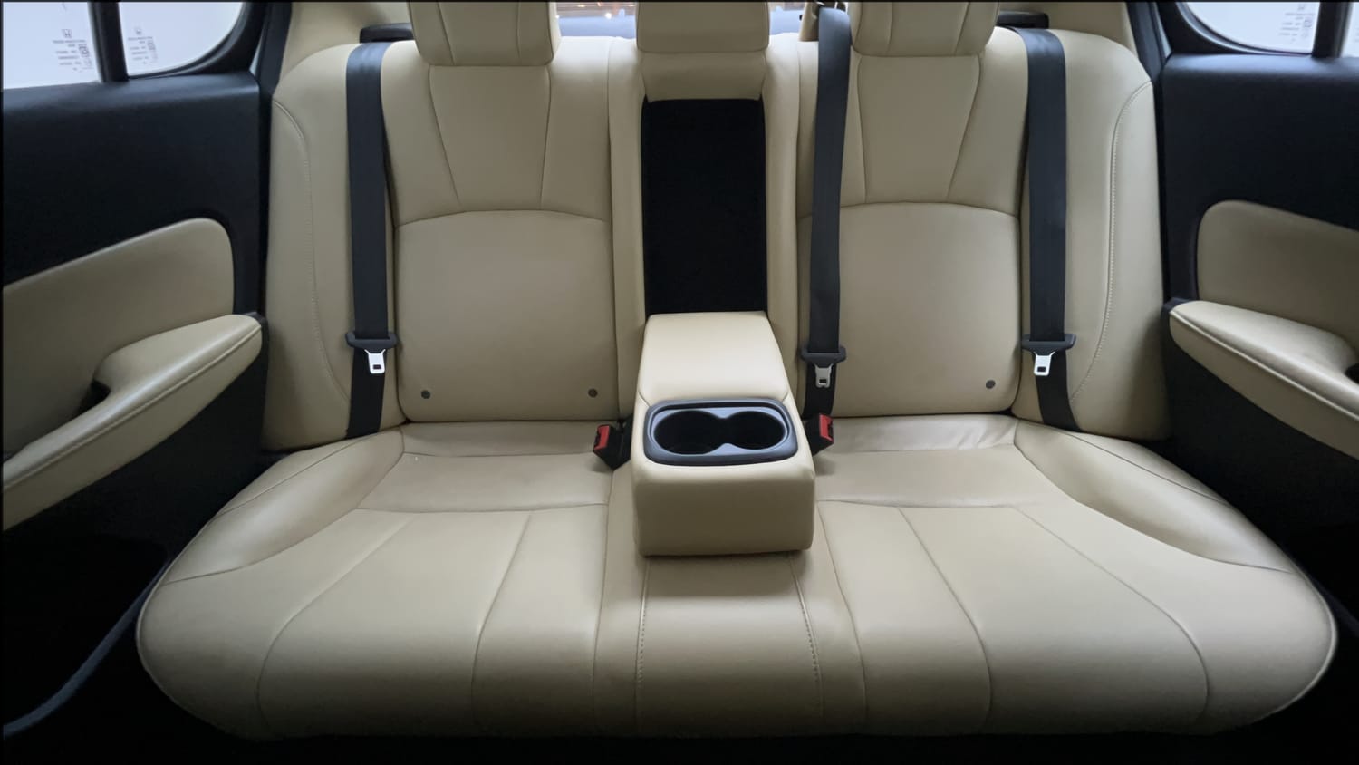 Used 2023 Honda City ZX Petrol CVT Petrol Automatic interior REAR SEAT CONDITION VIEW