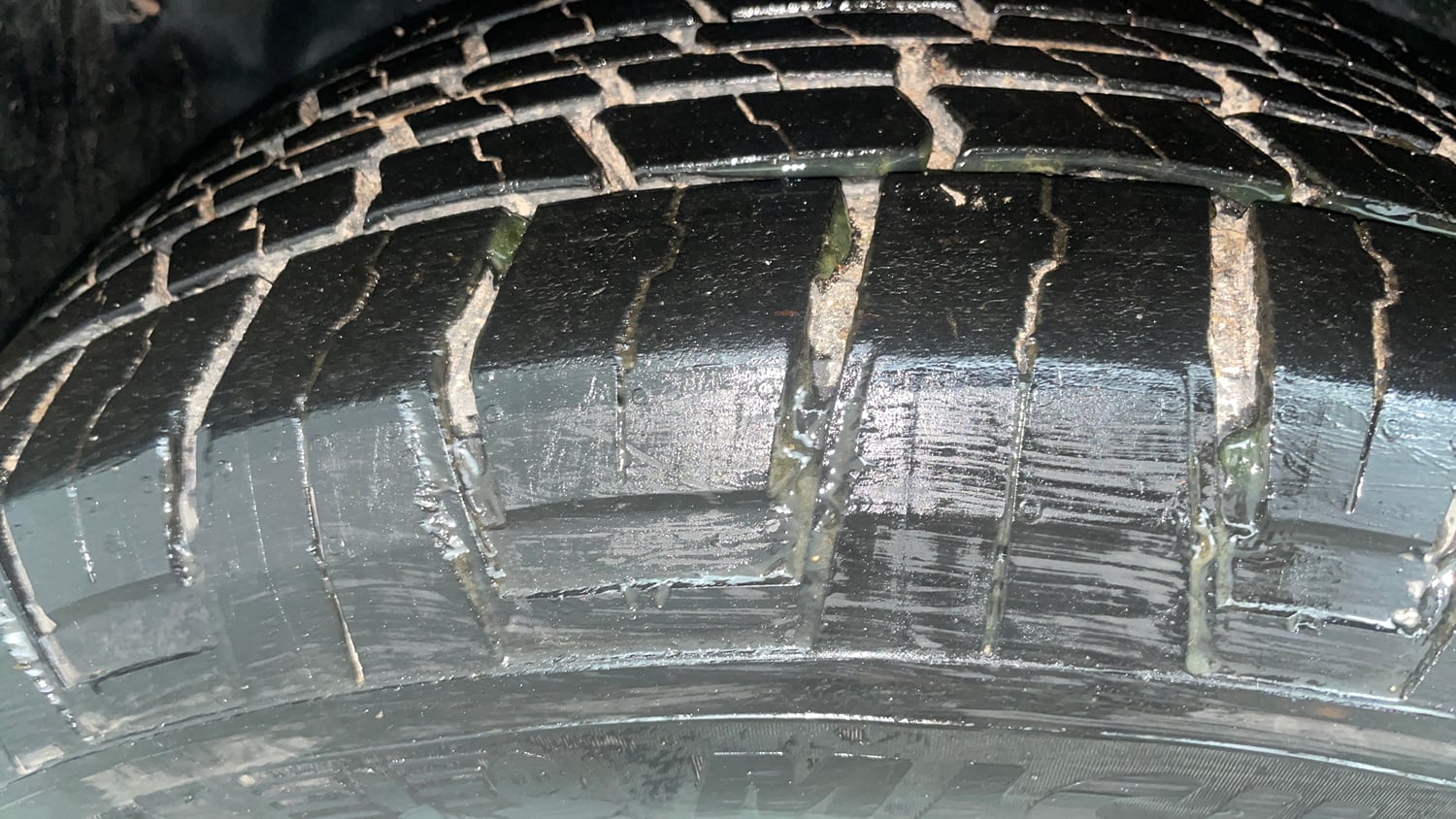 Used 2019 Tata Harrier XZ Diesel Manual tyres LEFT FRONT TYRE TREAD VIEW