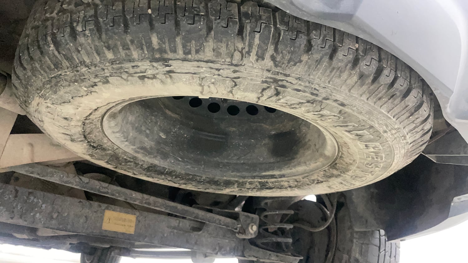 Used 2019 Tata Harrier XZ Diesel Manual tyres SPARE TYRE VIEW