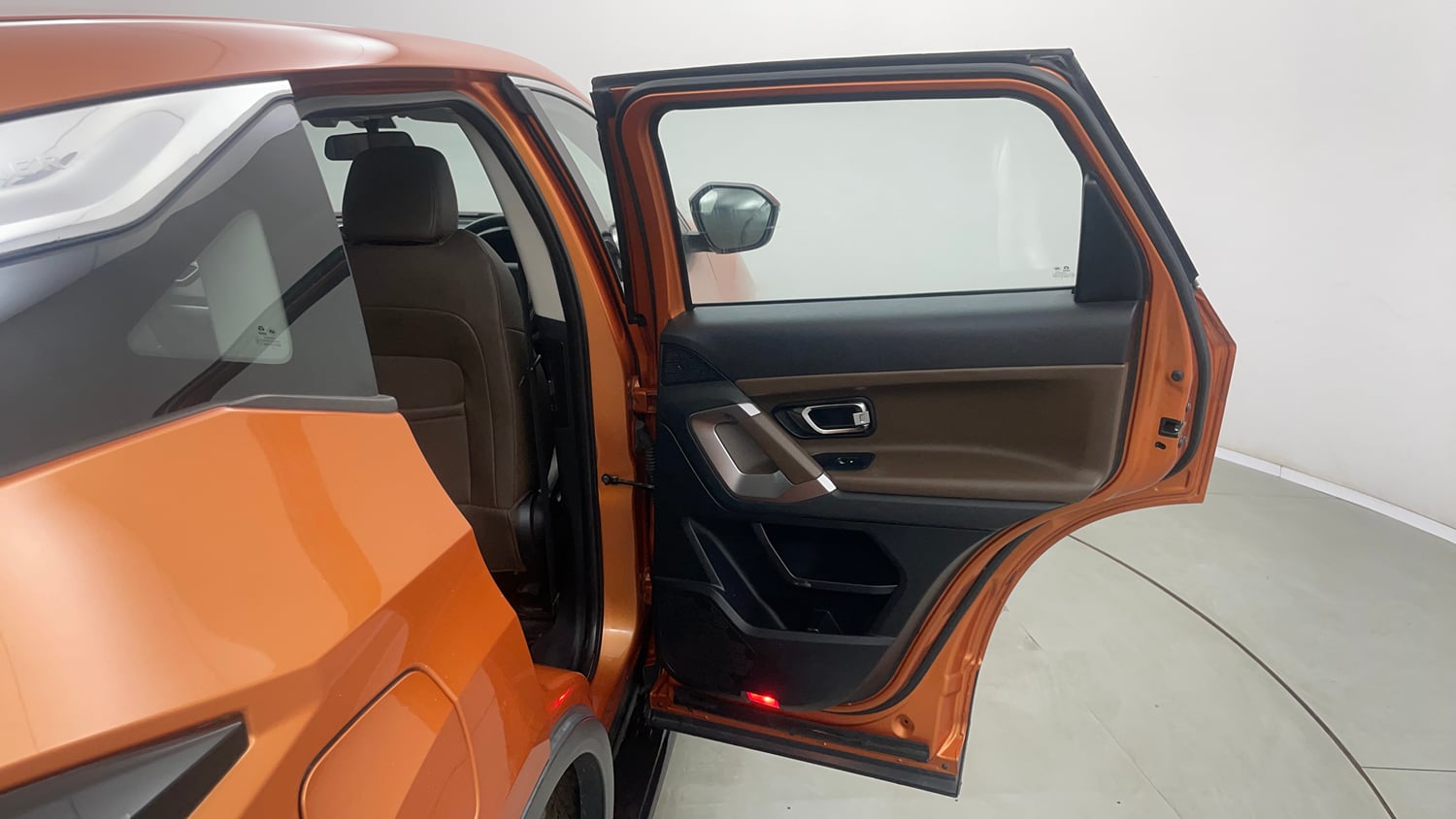 Used 2019 Tata Harrier XZ Diesel Manual interior RIGHT REAR DOOR OPEN VIEW