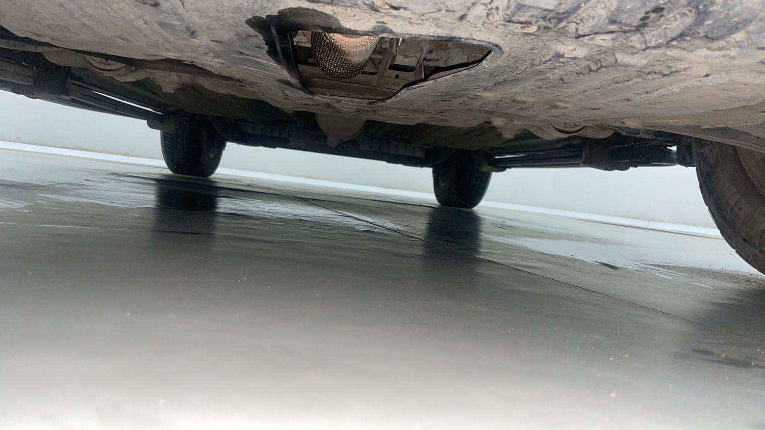 Used 2019 Tata Harrier XZ Diesel Manual extra FRONT LEFT UNDERBODY VIEW
