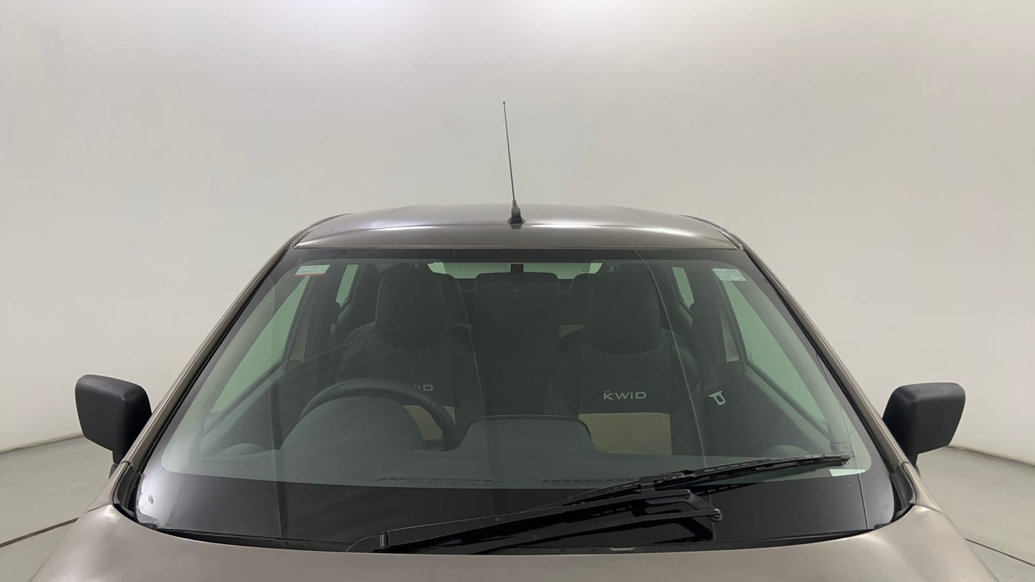 Used 2016 Renault Kwid RXL Petrol Manual exterior FRONT WINDSHIELD VIEW