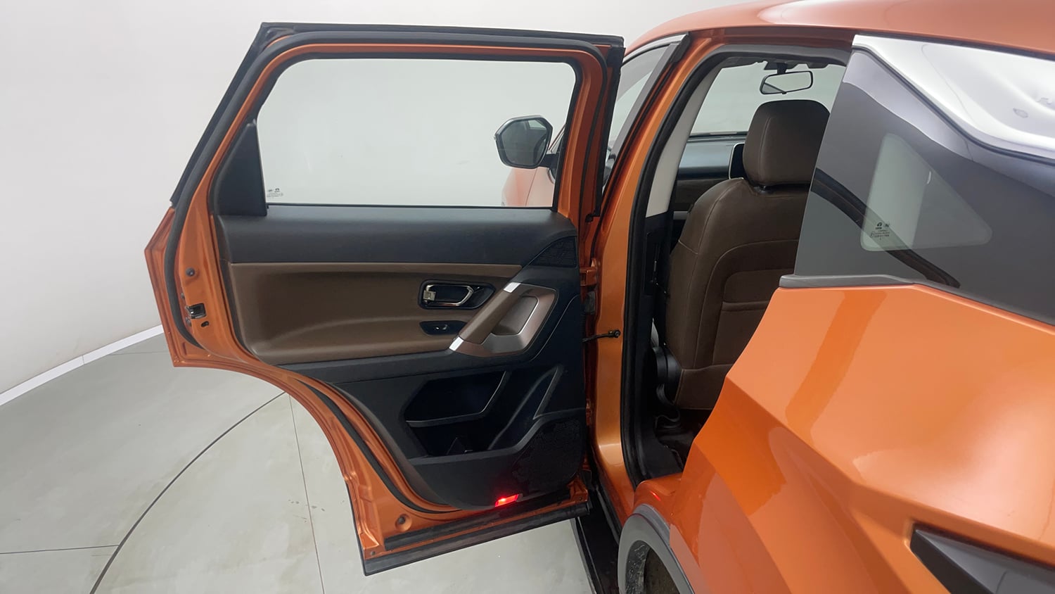 Used 2019 Tata Harrier XZ Diesel Manual interior LEFT REAR DOOR OPEN VIEW