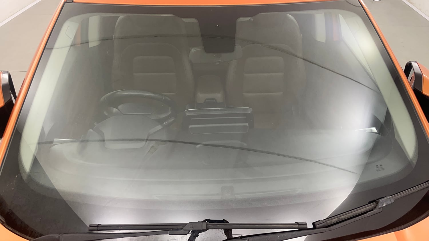 Used 2019 Tata Harrier XZ Diesel Manual exterior FRONT WINDSHIELD VIEW