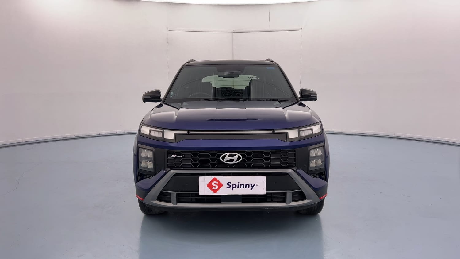 Used 2025 Hyundai Creta N-Line N10 1.5 Turbo DCT Dual Tone Petrol Automatic exterior FRONT VIEW