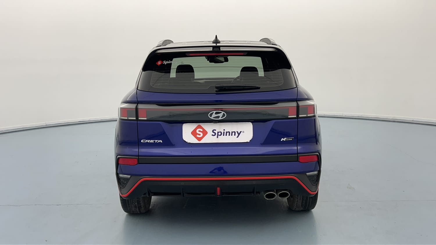 Used 2025 Hyundai Creta N-Line N10 1.5 Turbo DCT Dual Tone Petrol Automatic exterior BACK VIEW