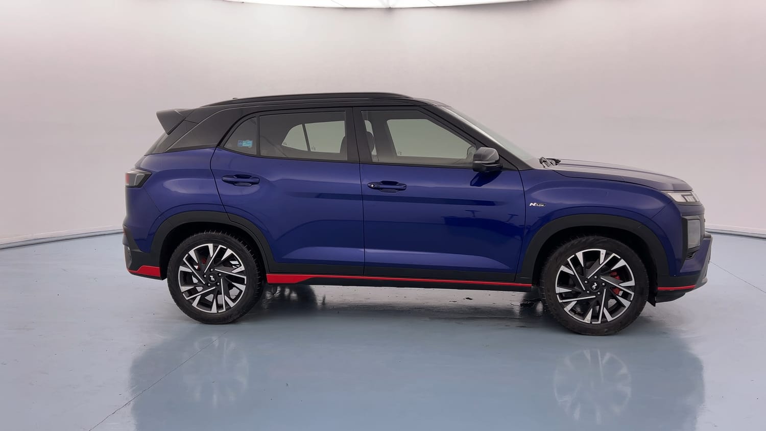 Used 2025 Hyundai Creta N-Line N10 1.5 Turbo DCT Dual Tone Petrol Automatic exterior RIGHT SIDE VIEW