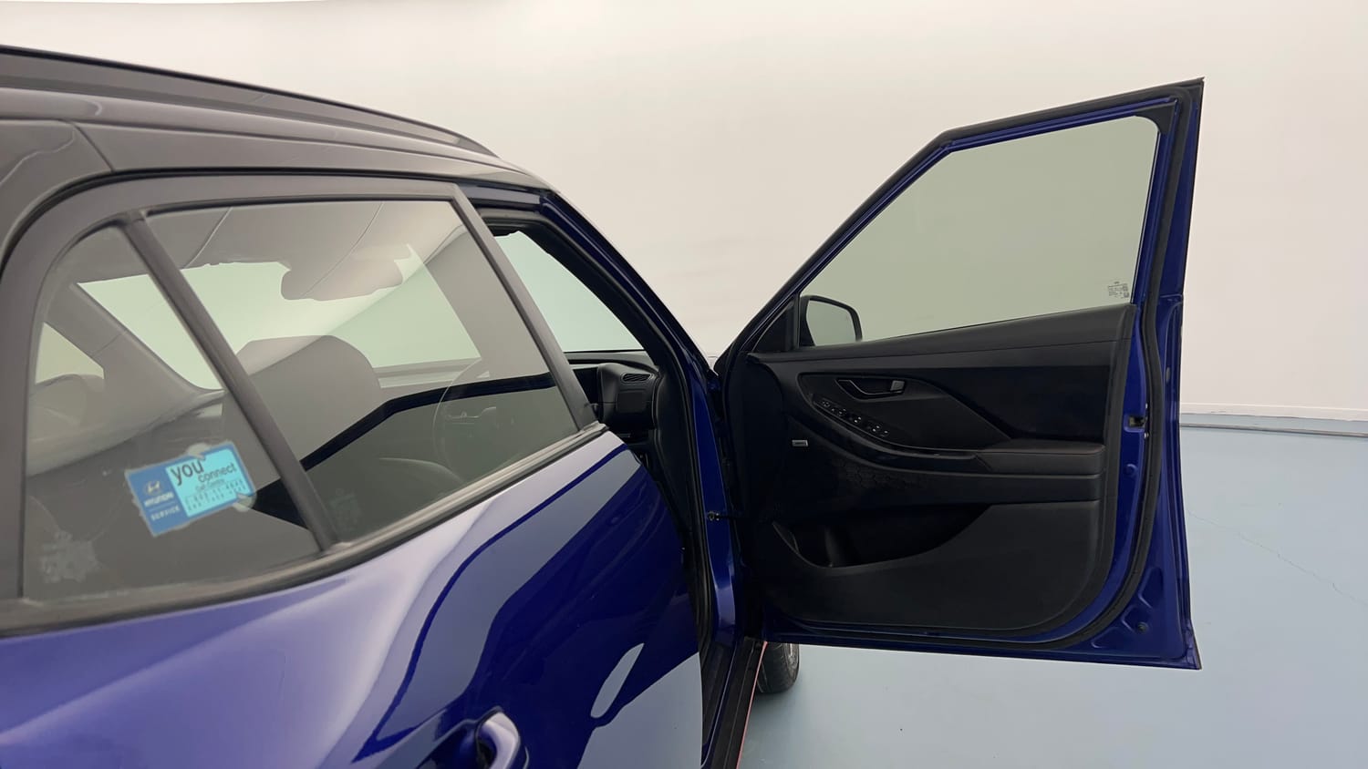 Used 2025 Hyundai Creta N-Line N10 1.5 Turbo DCT Dual Tone Petrol Automatic interior RIGHT FRONT DOOR OPEN VIEW