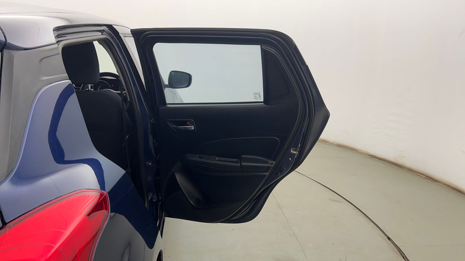 Used 2022 Maruti Suzuki Swift VXi Petrol Manual interior RIGHT REAR DOOR OPEN VIEW