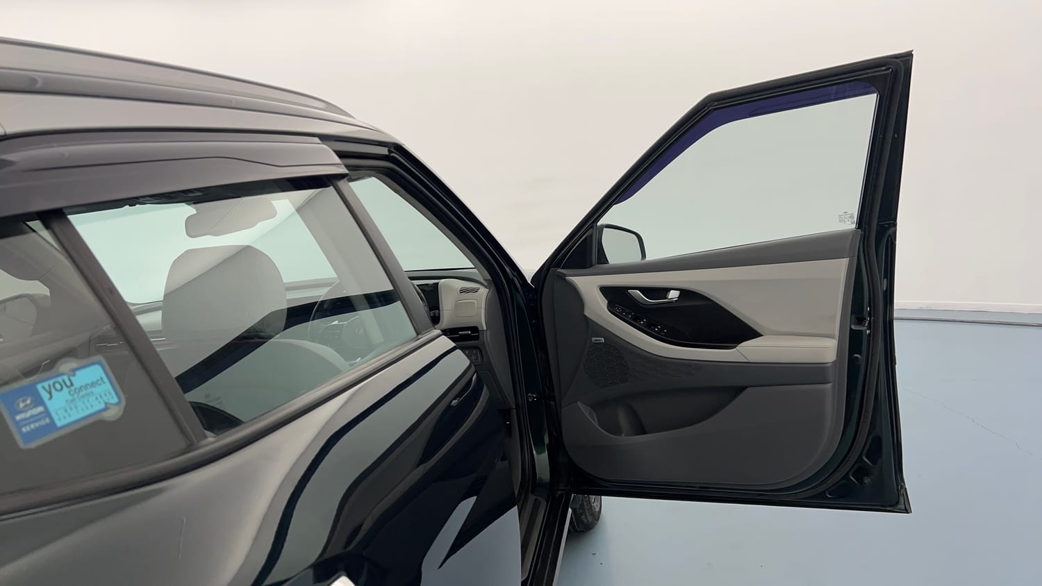 Used 2024 Hyundai Creta 1.5 MPi Petrol IVT SX(O) Petrol Automatic interior RIGHT FRONT DOOR OPEN VIEW