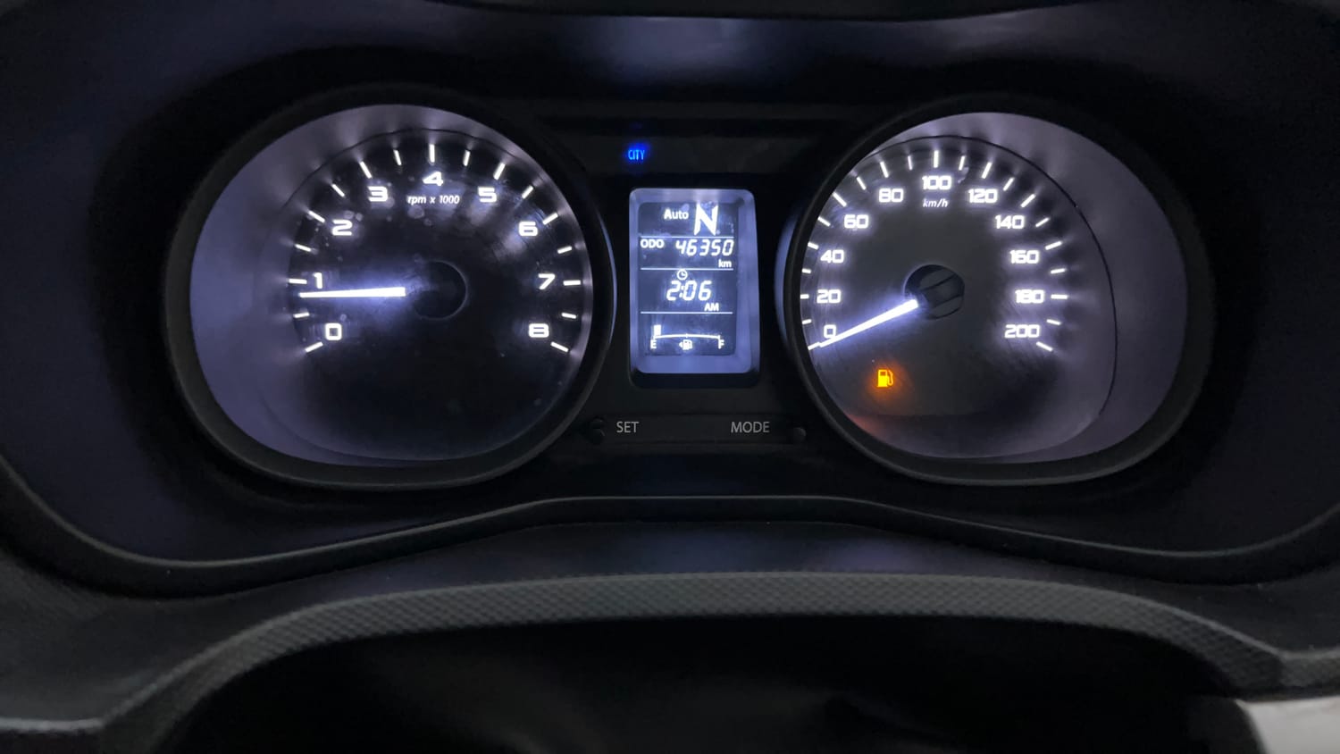 Used 2018 Tata Nexon XMA Petrol Petrol Automatic interior CLUSTERMETER VIEW