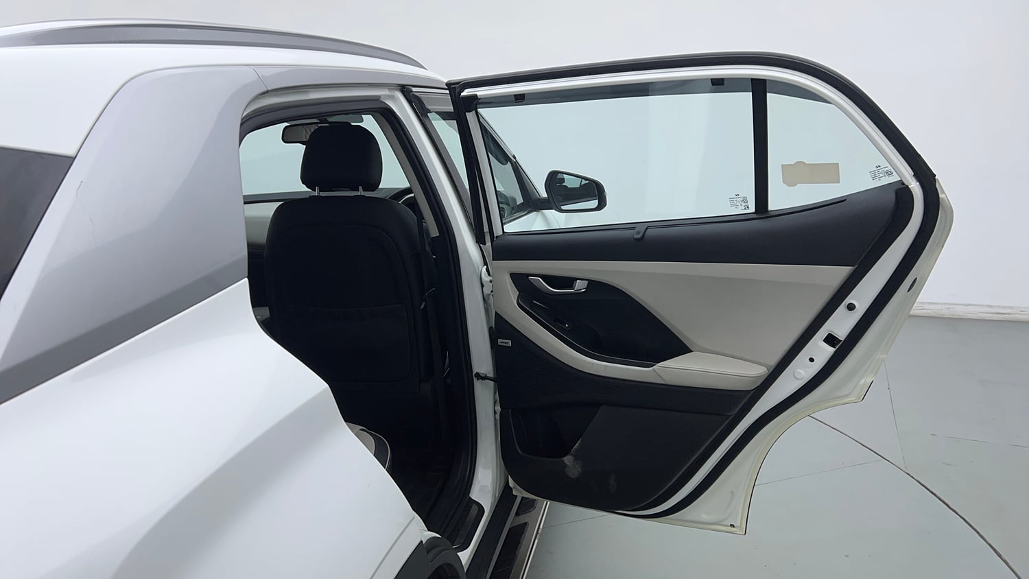 Used 2024 Hyundai Creta SX (O) 1.5 Petrol IVT Petrol Automatic interior RIGHT REAR DOOR OPEN VIEW