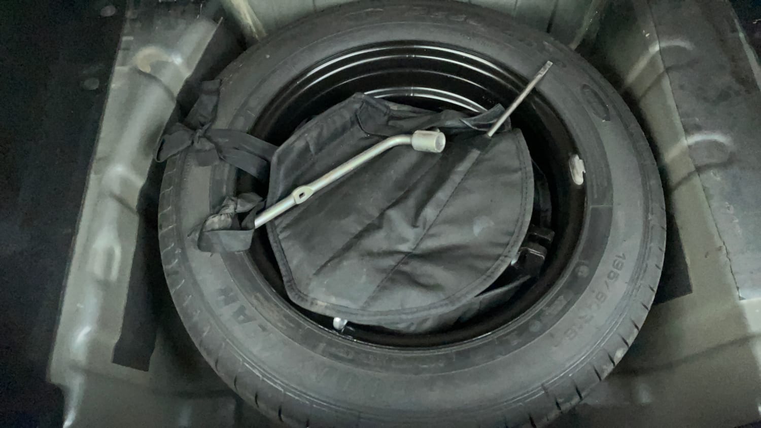 Used 2023 Tata Nexon XZ Plus (S) Petrol Manual tyres SPARE TYRE VIEW