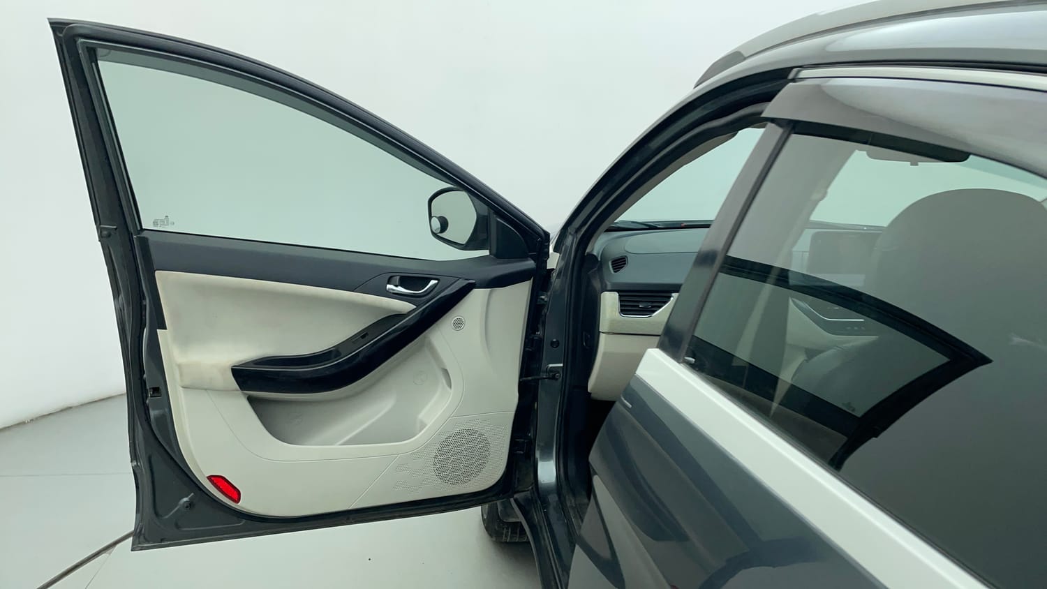 Used 2023 Tata Nexon XZ Plus (S) Petrol Manual interior LEFT FRONT DOOR OPEN VIEW