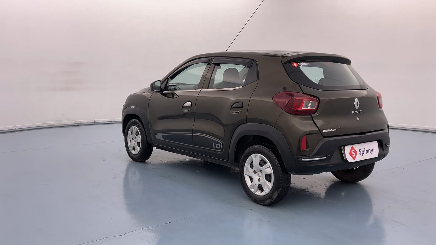 Used 2020 Renault Kwid RXL 1.0 MT Petrol Manual exterior LEFT REAR CORNER VIEW