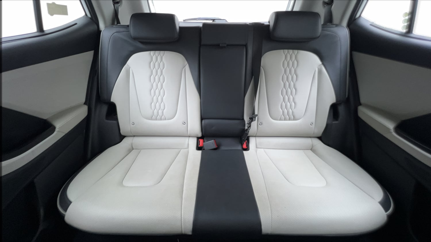 Used 2024 Hyundai Creta SX (O) 1.5 Petrol IVT Petrol Automatic interior REAR SEAT CONDITION VIEW