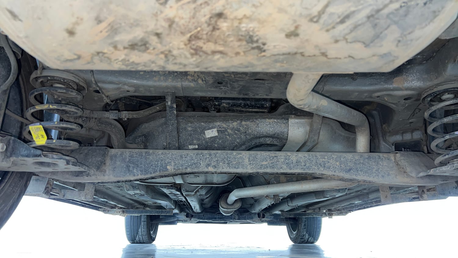 Used 2024 Hyundai Creta SX (O) 1.5 Petrol IVT Petrol Automatic extra REAR UNDERBODY VIEW (TAKEN FROM REAR)