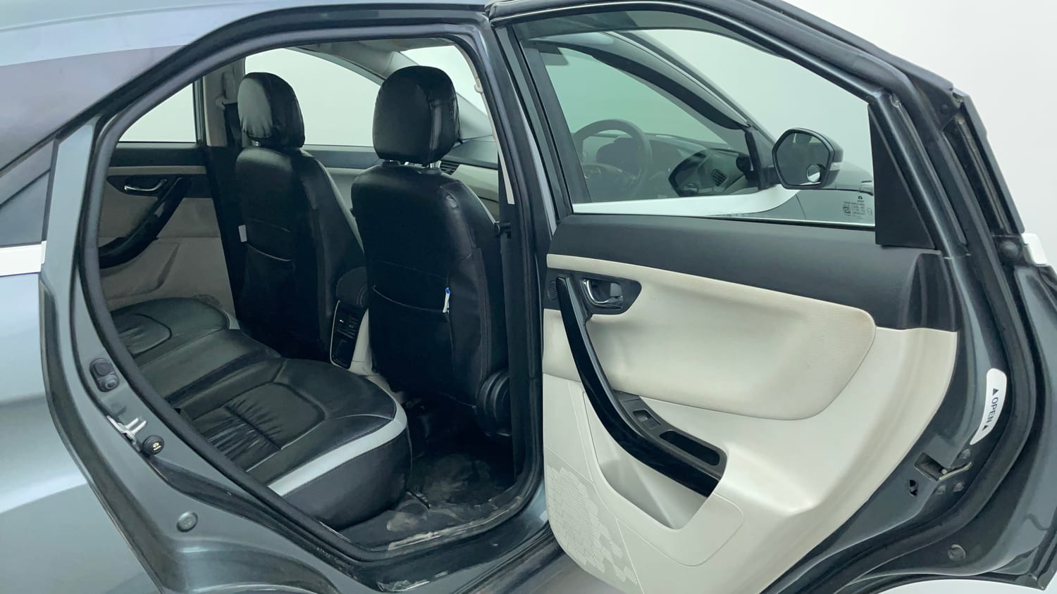 Used 2023 Tata Nexon XZ Plus (S) Petrol Manual interior RIGHT SIDE REAR DOOR CABIN VIEW