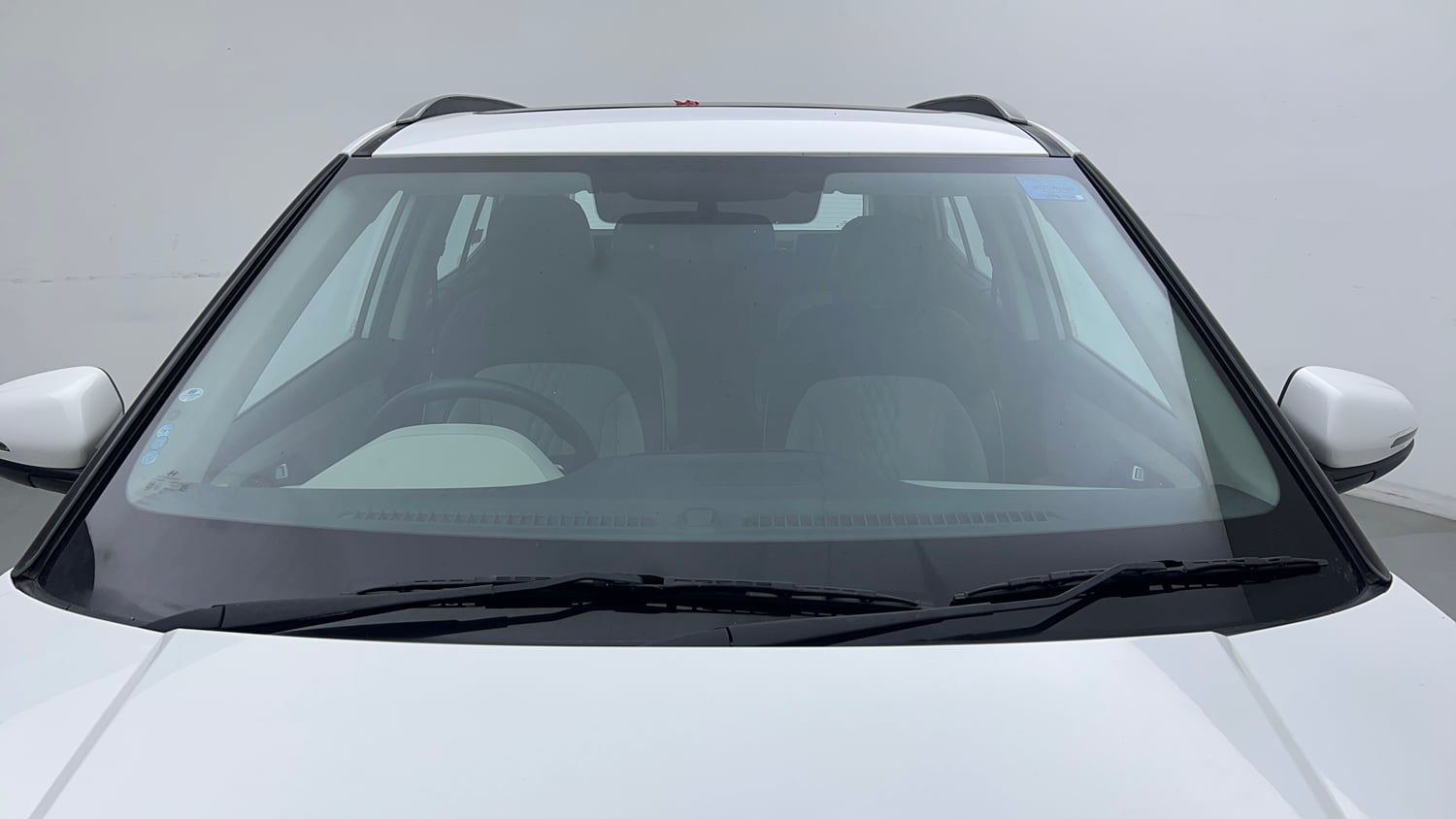 Used 2024 Hyundai Creta SX (O) 1.5 Petrol IVT Petrol Automatic exterior FRONT WINDSHIELD VIEW