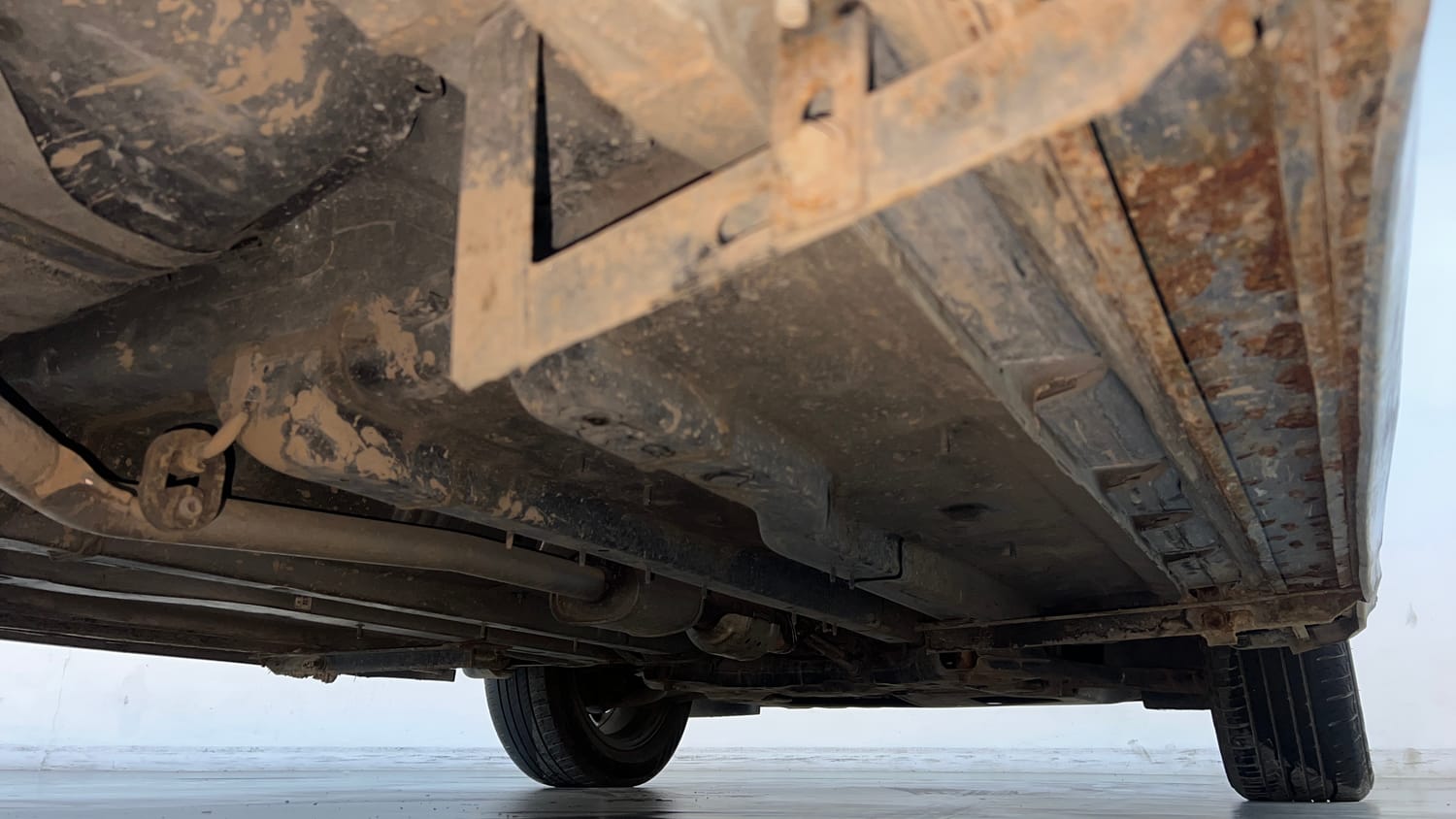Used 2024 Hyundai Creta SX (O) 1.5 Petrol IVT Petrol Automatic extra REAR RIGHT UNDERBODY VIEW