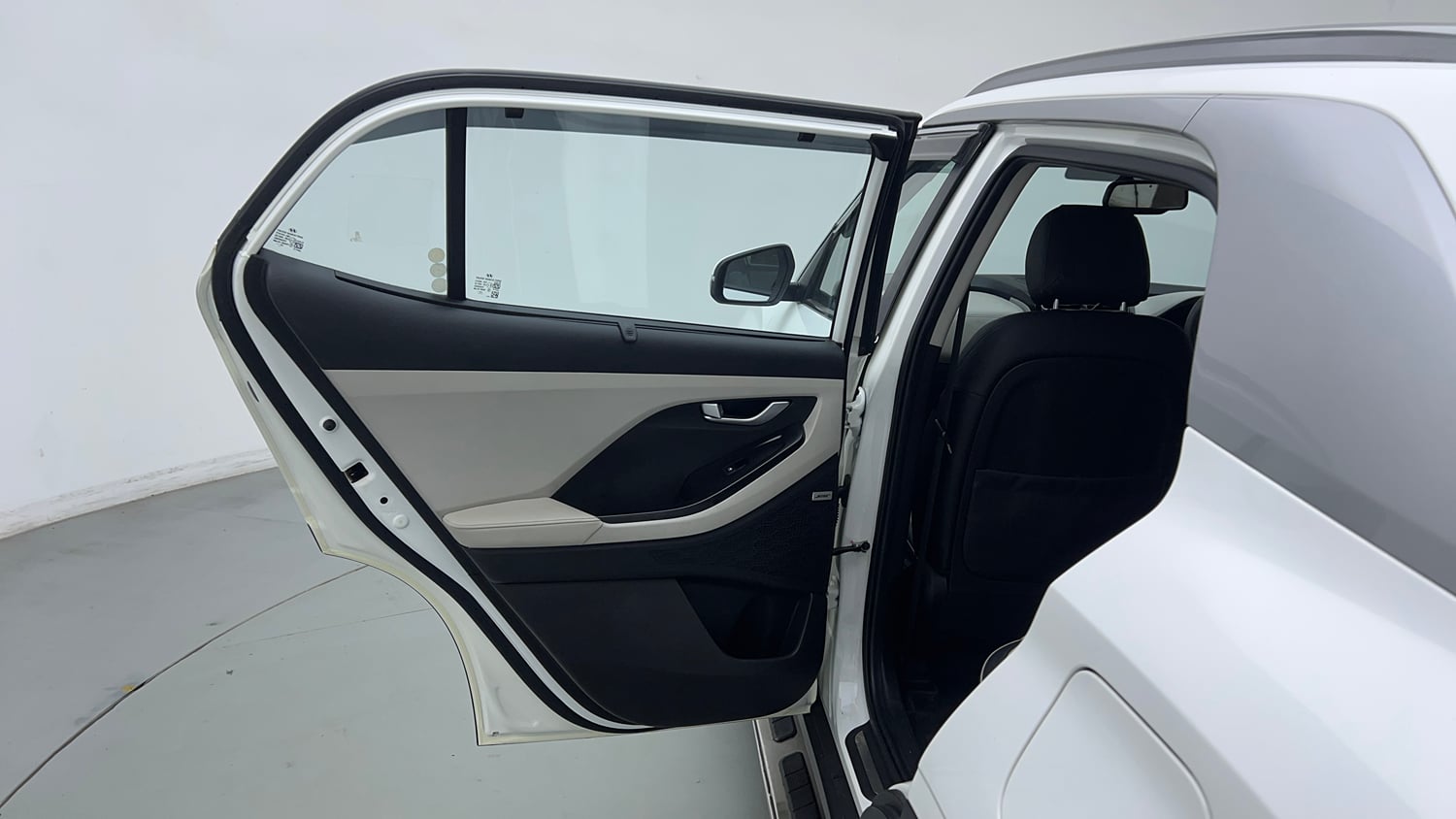 Used 2024 Hyundai Creta SX (O) 1.5 Petrol IVT Petrol Automatic interior LEFT REAR DOOR OPEN VIEW
