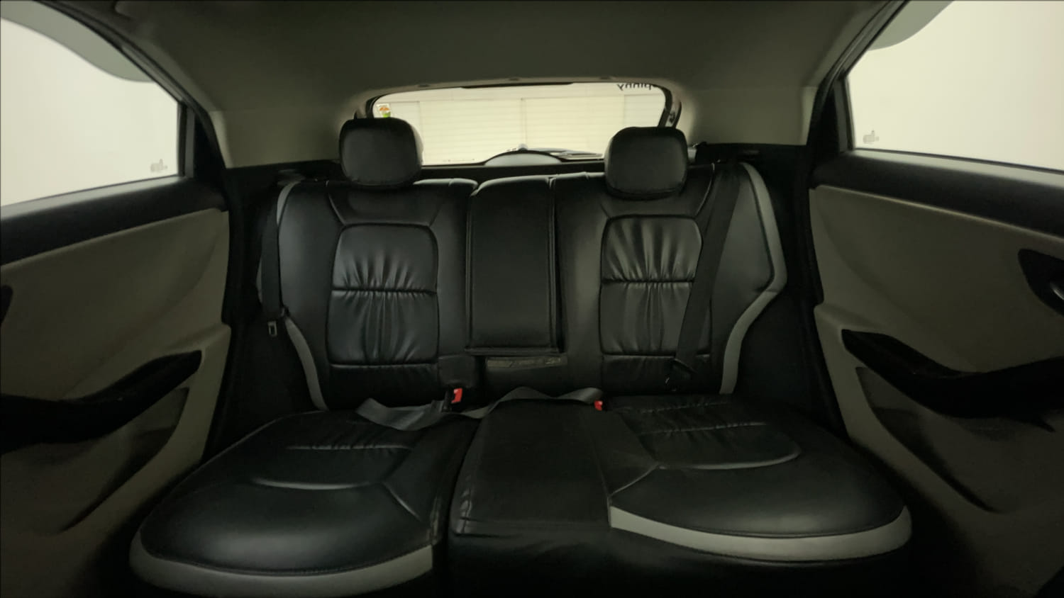 Used 2023 Tata Nexon XZ Plus (S) Petrol Manual interior REAR SEAT CONDITION VIEW