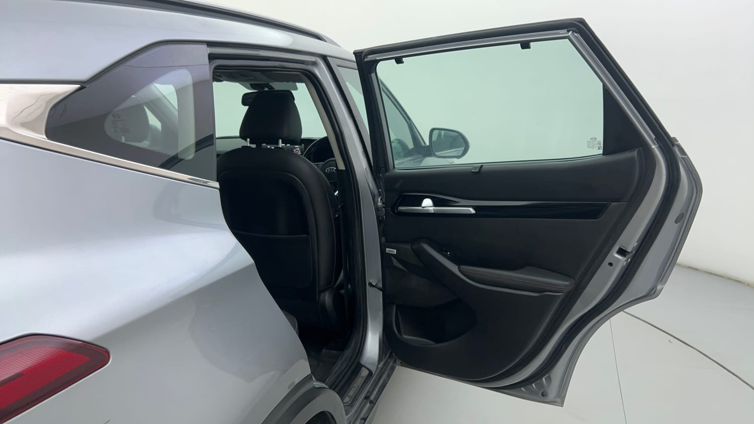 Used 2021 Kia Seltos GTX Plus 1.4 DCT Petrol Automatic interior RIGHT REAR DOOR OPEN VIEW